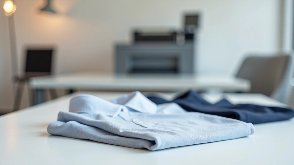 Impression à la demande : t-shirt sur une table de travail avec designs numériques